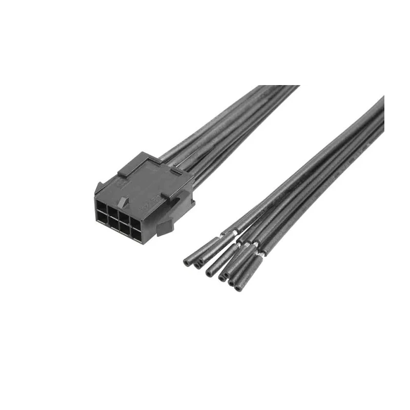 Molex 8 Way Male Micro-Fit 3.0 to 8 Way Unterminated Wire to Board Cable 300 mm 2147581082
