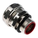 Adaptaflex Nickel Plated Brass Conduit Fitting 20 mm Nominal Size M20 Thread Size CE Certified 7TCA296030R0163 SPL20/M20/M