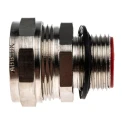 Adaptaflex Nickel Plated Brass Conduit Fitting 20 mm Nominal Size M20 Thread Size CE Certified 7TCA296030R0163 SPL20/M20/M
