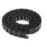 Igus Cable Trunking Black W27mm x D15mm, 1m Length, 38mm Min. Bend Radius, Igumid GLW W27mm
