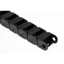 Igus Cable Trunking Black W27mm x D15mm, 1m Length, 38mm Min. Bend Radius, Igumid GLW W27mm