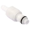 Colder Products Hose Connector 6.35 mm ID Threaded Male, Acetal Body, 8.3 bar PLCD220-04