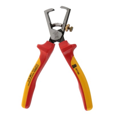 RS PRO Insulated Dual Component Wire Stripper 5 to 10 mm, 160mm Overall 161-186