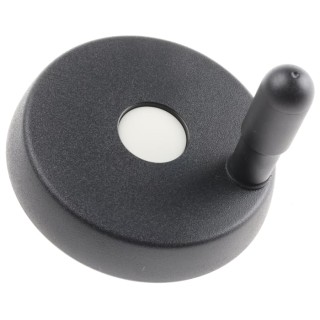 Elesa Black Technopolymer Revolving Hand Wheel 83 mm Diameter 72651