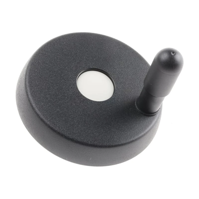 Elesa Black Technopolymer Revolving Hand Wheel 83 mm Diameter 72651