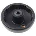 Elesa Black Technopolymer Revolving Hand Wheel 83 mm Diameter 72651