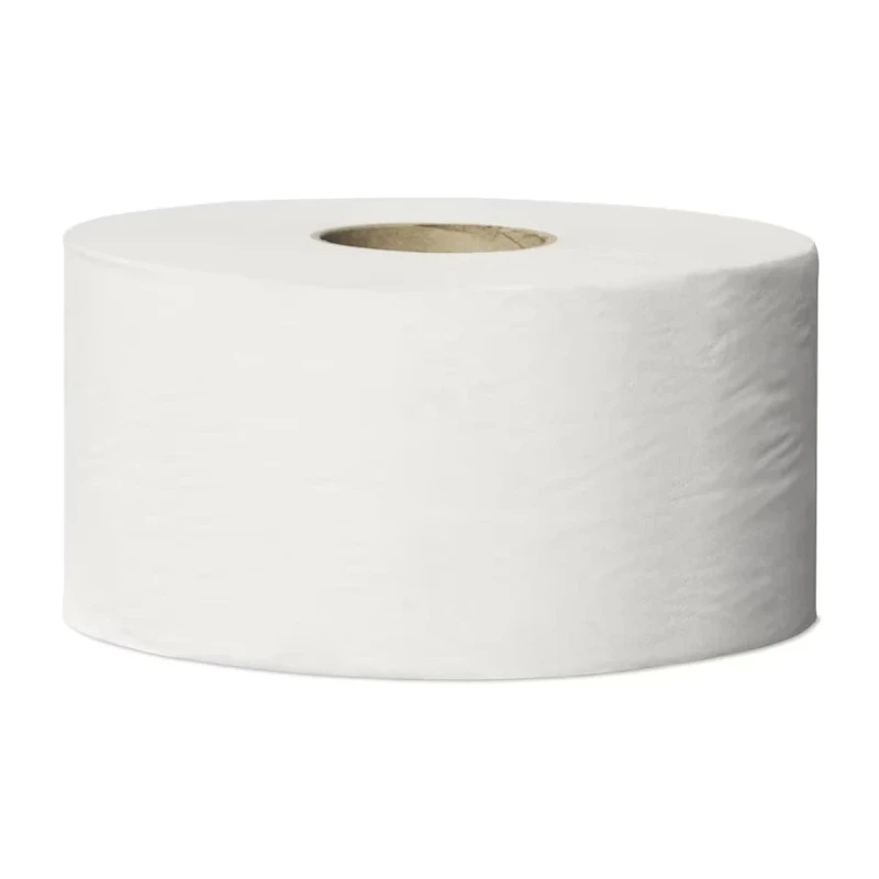 Tork 12 Rolls of 1200 Sheets Mini Jumbo Toilet Roll Core Diameter 59mm Roll Diameter 188mm 110163