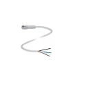 Pepperl + Fuchs Male 4 Way Straight to Unterminated Sensor Actuator Cable 5m 250V Polypropylene Jacket V1-GV4A-5M-PP-H1