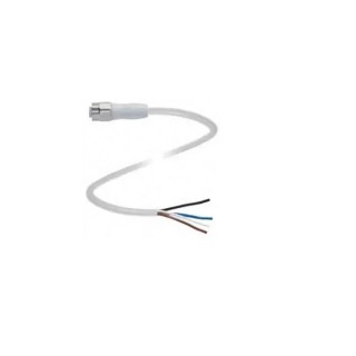 Pepperl + Fuchs Male 4 Way Straight to Unterminated Sensor Actuator Cable 5m 250V Polypropylene Jacket V1-GV4A-5M-PP-H1