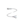 Pepperl + Fuchs Male 4 Way Straight to Unterminated Sensor Actuator Cable 5m 250V Polypropylene Jacket V1-GV4A-5M-PP-H1