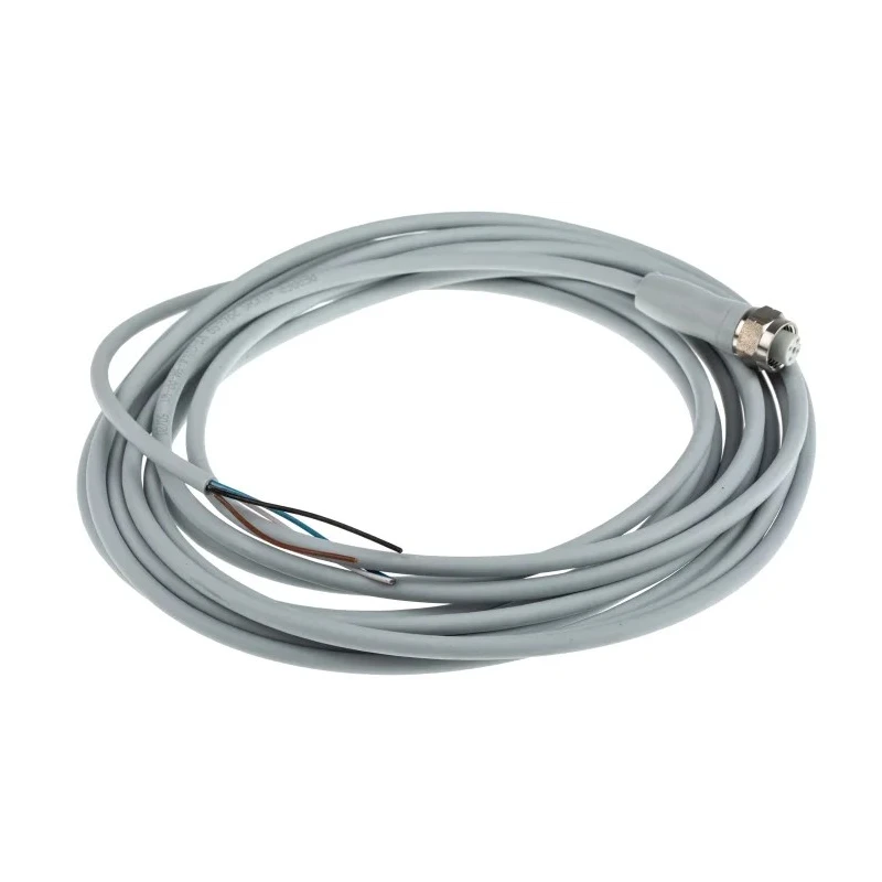 Pepperl + Fuchs Male 4 Way Straight to Unterminated Sensor Actuator Cable 2 m 250V Polypropylene Jacket V1-GV4A-2M-PP-H1