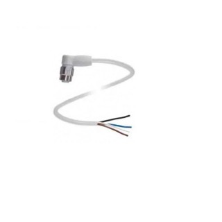 Pepperl + Fuchs Female 4 Way Right Angle to Unterminated Sensor Actuator Cable, Polypropylene Grey Jacket V1-WV4A-10M-PP-H1