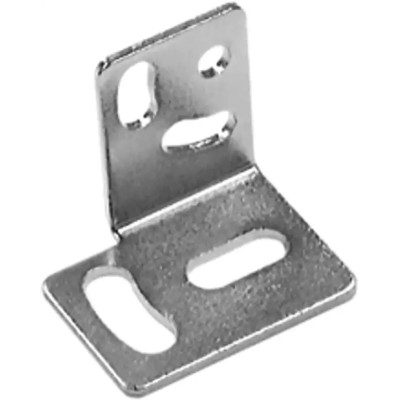 Pepperl + Fuchs Metal Sheet Nickel-Plated Mounting Bracket 4.1 mm Diameter, 26.5 mm Height for MLV12 Sensors 