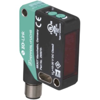 Pepperl + Fuchs Retroreflective Photoelectric Block Sensor, 25 m Detection Range, NPN/PNP Output OBR25M-R200-2EP-IO-V1-L