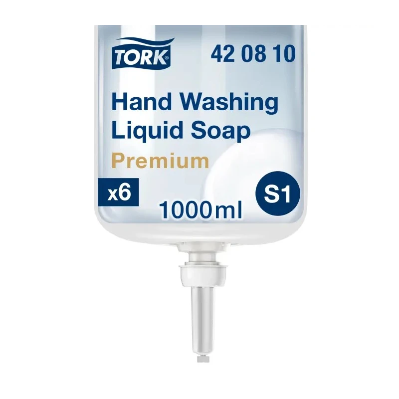 Tork Unscented Premium Hand Cleaner & Soap 1 L Liquid Bottle 420810