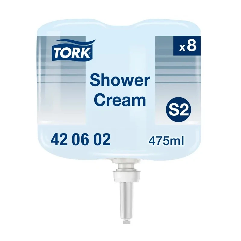 Tork Fresh Hair & Body Hand Cleaner & Soap Cream in 390 mL Bottle 420602