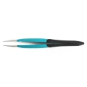 Weller Erem 4.8in Stainless Steel Strong Straight ESD Safe Tweezer EOODSA