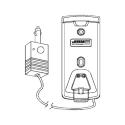 Jay Electronique Charger Unit 12V Vehicle Plug Accessory for Multi-Function OREL Transmitter ORCL1