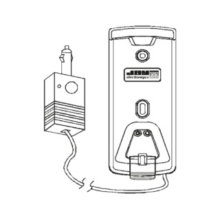 Jay Electronique Charger Unit 12V Vehicle Plug Accessory for Multi-Function OREL Transmitter ORCL1