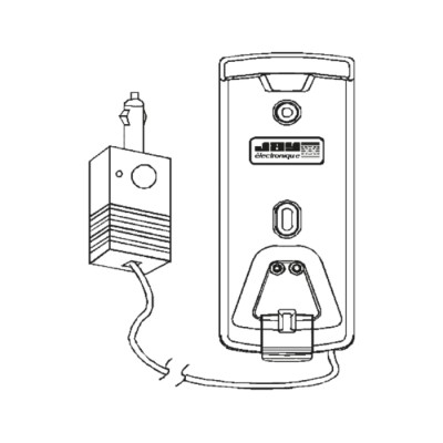 Jay Electronique Charger Unit 12V Vehicle Plug Accessory for Multi-Function OREL Transmitter ORCL1