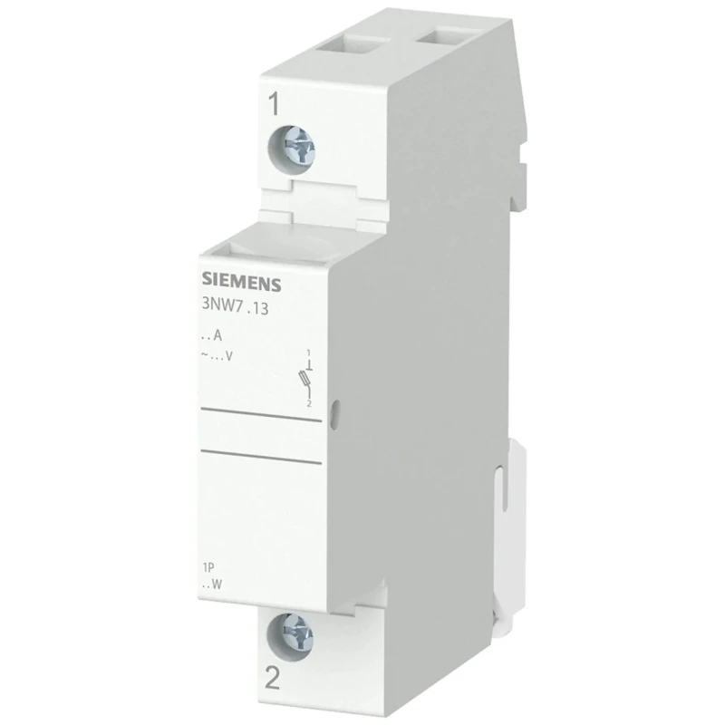 Siemens 32A Rail Mount Fuse Holder for 10 x 38 mm, 1P-Pole, 690V AC 3NW7013