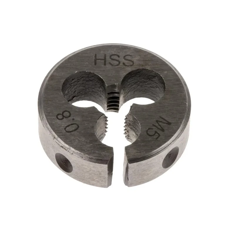 RS PRO Threading Die M5 x 0.8 mm High Speed Steel, 0.8125 in Outside Diameter 215-647