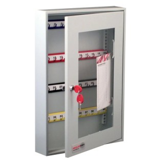 Securikey Grey Steel Wall-Mount Key Cabinet KG040