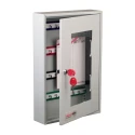 Securikey Grey Steel Wall Mount Key Cabinet 32 Hook Capacity KG032