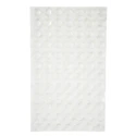 3M Hemispherical Polyurethane Self-Adhesive Feet 10.2mm Diameter, 50ft Length SJ5378-TRANSP