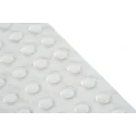3M Hemispherical Polyurethane Self-Adhesive Feet 10.2mm Diameter, 50ft Length SJ5378-TRANSP