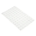 3M Hemispherical Polyurethane Self-Adhesive Feet 10.2mm Diameter, 50ft Length SJ5378-TRANSP