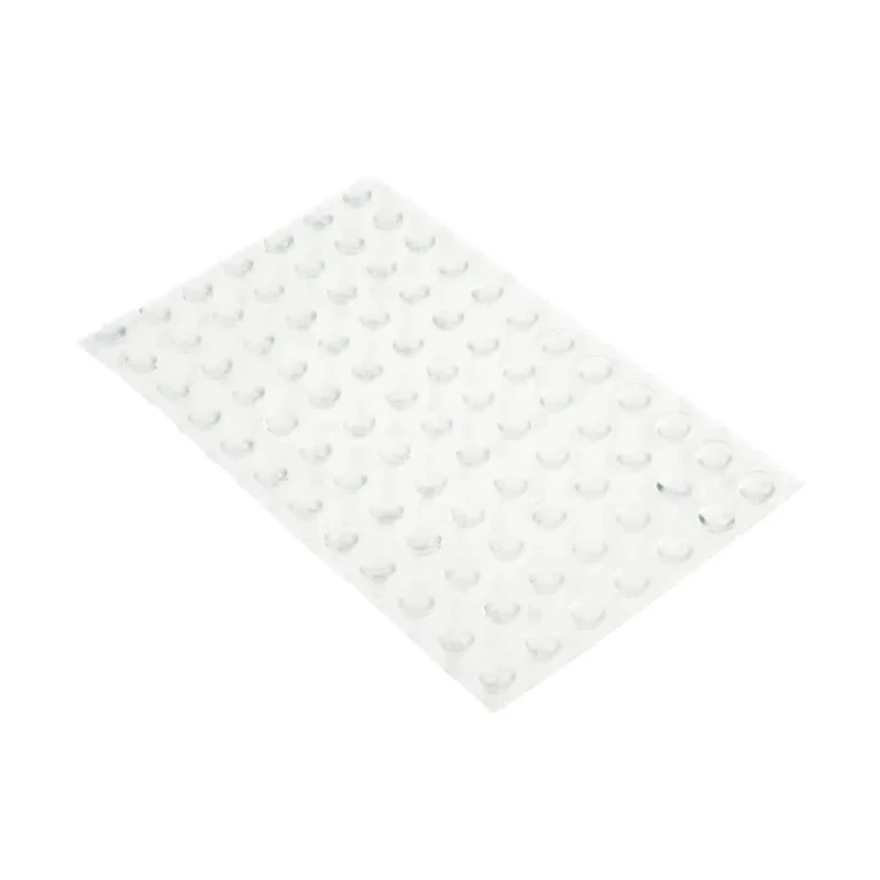 3M Hemispherical Polyurethane Self-Adhesive Feet 10.2mm Diameter, 50ft Length SJ5378-TRANSP
