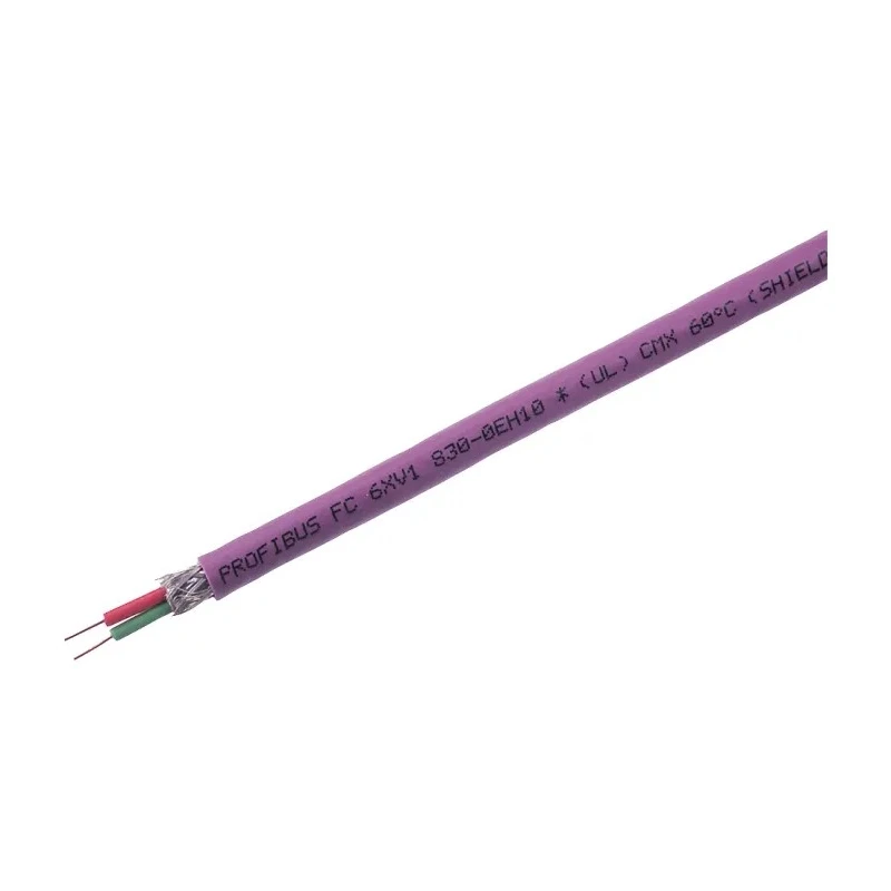 Siemens 6XV1830 Series Screened PROFIBUS Data Cable 50.26 mm² 20 m Violet Sheath Polyvinyl Chloride 6XV1830-0EH10