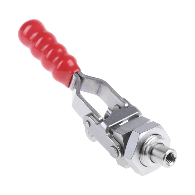 RS PRO 19 mm x 20.3 mm Push Pull Toggle Clamp Chrome Mild Steel Low Profile Clamp 254-737