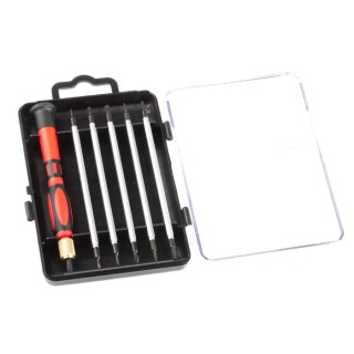 RS PRO Phillips, Slotted, Torx Interchangeable Standard Screwdriver Set, 7-Piece ESD Safe 252-949