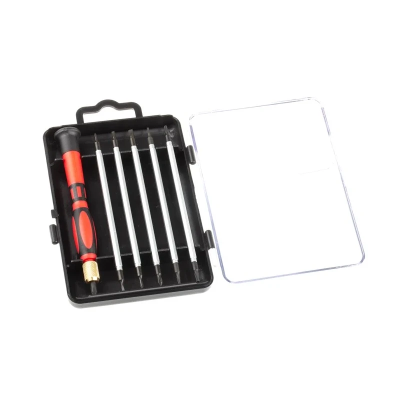 RS PRO Phillips, Slotted, Torx Interchangeable Standard Screwdriver Set, 7-Piece ESD Safe 252-949