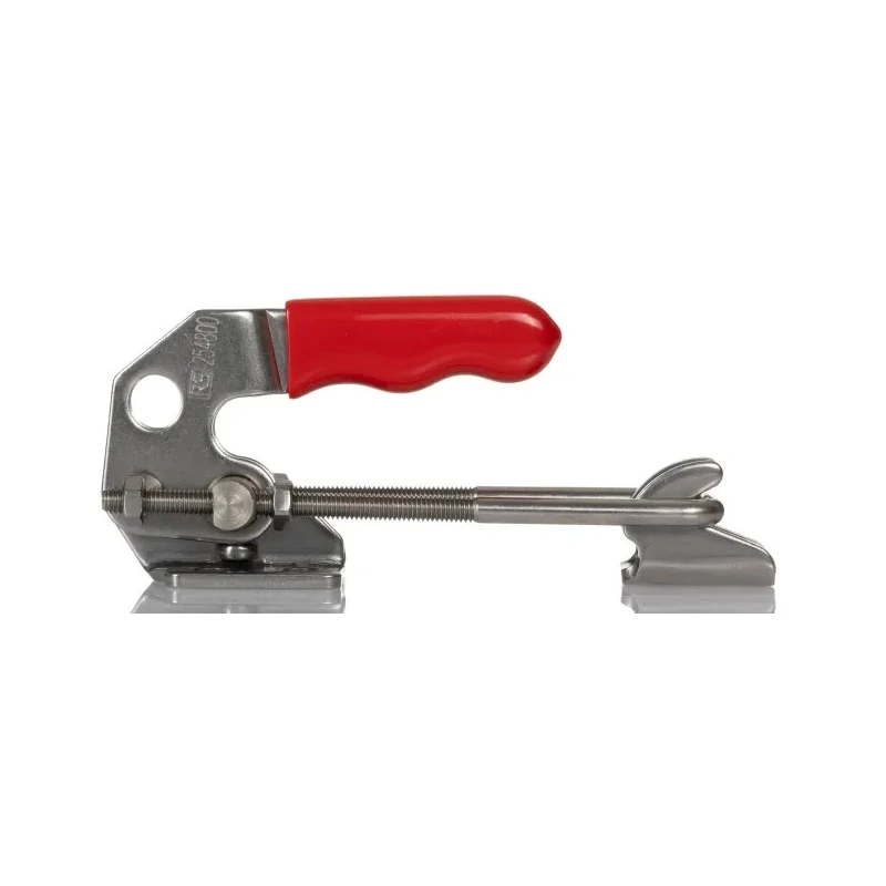 RS PRO Chrome Finish Mild Steel 70 mm Jaw Opening 12 mm Jaw Depth Toggle Clamp 254-800