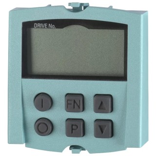 Siemens Inverter Drive Accessory Operator Panel 6SL3055-0AA00-4BA0, For SINAMICS Control Unit, IP20, LCD Display