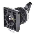 BACO BACO Series 2 Position Illuminated Selector Switch Head, 22 mm Cutout, Black Handle, IP67 L21KV30
