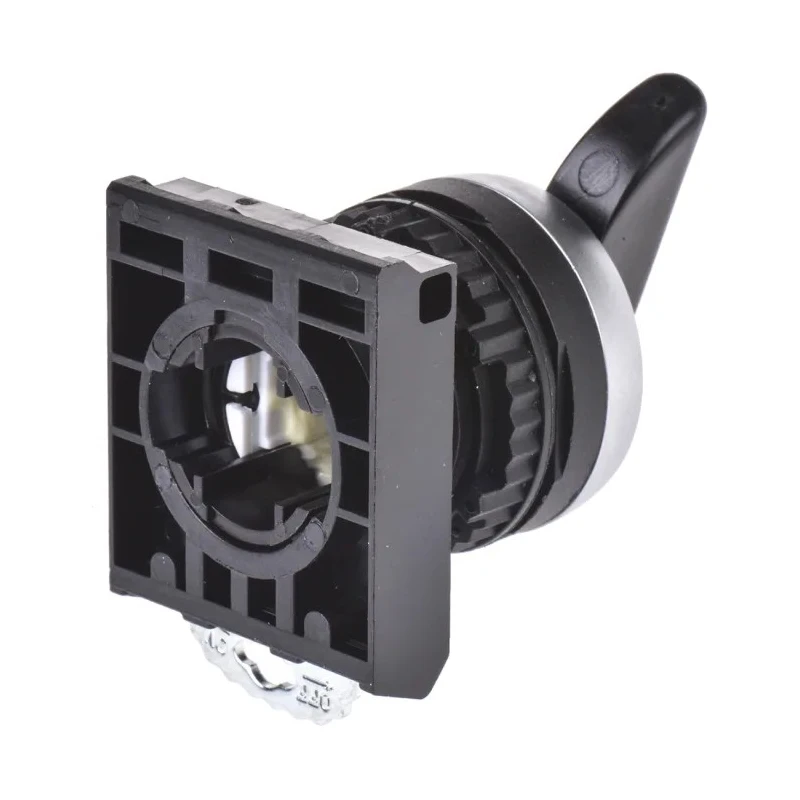 BACO BACO Series 2 Position Illuminated Selector Switch Head, 22 mm Cutout, Black Handle, IP67 L21KV30