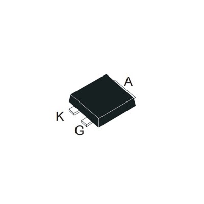 STMicroelectronics Thyristor 600 V 1 A Silicon Controlled Rectifier SMB Package X0115MUF