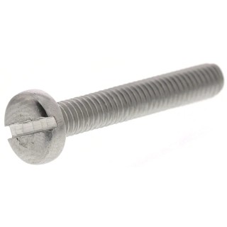 RS PRO Slot Pan Stainless Steel Machine Screw 25 mm M4 189-412