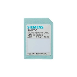 Siemens SIMATIC Series Memory Card Flash-EPROM Type 2MB for Use with S7-300/C7/ET 200 6ES7953-8LL31-0AA0