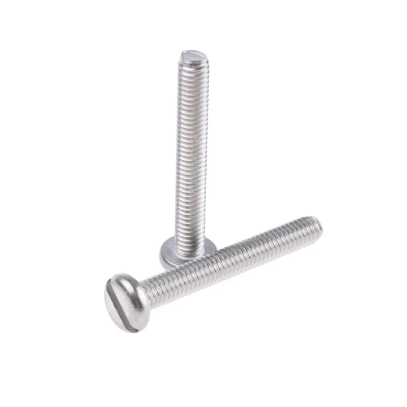 RS PRO Slot Pan Stainless Steel Machine Screw 30 mm M4 189-428