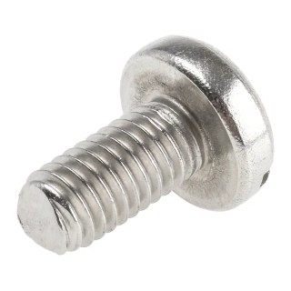 RS PRO Slot Pan Stainless Steel Machine Screw 10 mm M5 189-440
