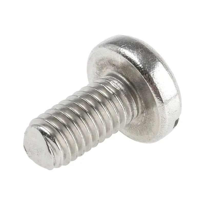 RS PRO Slot Pan Stainless Steel Machine Screw 10 mm M5 189-440