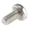RS PRO Slot Pan Stainless Steel Machine Screw 10 mm M5 189-440