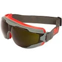 3M Goggle Gear Safety Goggles with Grey Polycarbonate Lens and Polypropylene Frame GG550SGAF