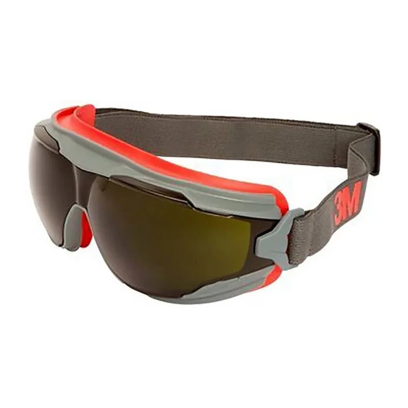 3M Goggle Gear Safety Goggles with Grey Polycarbonate Lens and Polypropylene Frame GG550SGAF