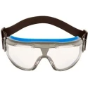 3M Goggle Gear Safety Goggles with Clear Polycarbonate Lenses, Indirect Vent, EN166 Certified GG501NSGAF-BLU